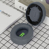 Geekria QuickFit Replacement Ear Pads for JBL JR460 Headphones Ear Cushions, Headset Earpads, Ear Cups Cover Repair Parts (Grey)