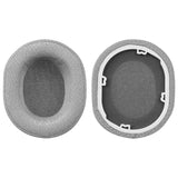 Geekria Comfort Mesh Fabric Replacement Ear Pads for Corsair HS65, HS55 Headphones Ear Cushions, Headset Earpads, Ear Cups Cover Repair Parts (Grey)