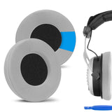 Geekria Sport Replacement Ear Pads for Beyerdynamic DT990 DT880 DT860 DT797 DT790 DT770 DT440 RSX700 MMX300 HS800 HS400 HS200 T90 T70 T5P Headphones Ear Cushions, Headset Earpads (Grey)