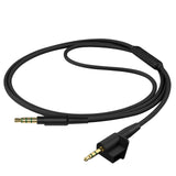 Geekria Audio Cable with Mic Compatible with Bose AE2i, AE2w, AE2 Headphones, 2.5mm to 3.5mm Replacement Stereo Cord with Inline Microphone and Volume Control (4 ft/1.2 m)