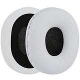 Geekria QuickFit Replacement Ear Pads for Sony MDR-ZX 750 DC/AP/BN Headphones, Headset Earpads, Repair Parts (White)