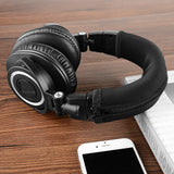 Geekria Flex Fabric Headband Pad Compatible with ATH M50x, M50xBT, M50xBT2, M50xPB, M50xWH, M50xBB , Headphones, Replacement Repair Part (Black)