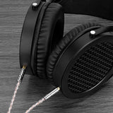 Geekria Apollo Copper Silver Mixed Upgrade Audio Cable Compatible with HIFIMAN SUSVARA UNVEILED, SUNDARA HE4XX 400i Headphones, 4.4mm to Dual 3.5mm to Replacement Headphones Cord (8.2ft / 2.5m)