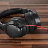 Geekria Audio Cable with Mic and Mute Control Compatible with Anker Soundcore Space One Pro/Q45/Q11i, Life Q35 Q30 Q20i Neo Headphones, 3.5mm Aux Replacement Stereo Cord (4ft / 1.2m)