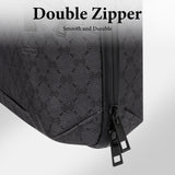 Geekria Elite Headphones Pouch Compatible with Bose QC Ultra, JBL Tour ONE M3, Sony WH-1000XM6 and More, Soft Shell Replacement Protective Travel Carrying Bag with Cable Storage (Dark Grey)