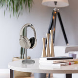 Geekria Aluminum Alloy Headphones Holder for Over-Ear Headphones, Gaming Headset Holder, Desk Display Hanger with Solid Heavy Base, Compatible with Sony WH-1000XM5 (Gray)