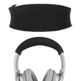 Geekria Flex Fabric Headband Cover Compatible with Bose QuietComfort 35 Series 2 Gaming, QC35II, QC25 Headphones, Head Cushion Pad Protector, Replacement Repair Part, Easy DIY Installation (Black)