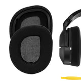 Geekria Comfort Mesh Fabric Replacement Ear Pads for Turtle Beach Stealth 600 Gen2/Gen2USB/Gen2MAX/Gen3(600XB)/500 XB Wireless Headphones, Repair Parts (Black)