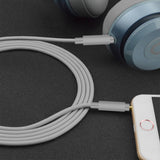 Geekria Audio Cable Compatible with Beats Studio Pro, Mixr, Pro, Executive, Solo 4, Solo 3, Studio 3, Studio 2 Headphones Cable, 1/8" (3.5mm) to 3.5mm Aux Replacement Stereo Cord (4 ft/1.2 m)