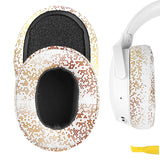 Geekria QuickFit Replacement Ear Pads for Skullcandy Crusher Wireless, Crusher EVO, Crusher ANC, Hesh3, HeshEVO, HeshANC, Venue ANC Headphones, Repair Parts (Starlight Gold)
