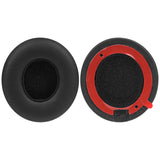 Geekria QuickFit Replacement Ear Pads for Beats Solo 4 Wireless On-Ear Headphones Ear Cushions, Headset Earpads, Ear Cups Cover Repair Parts (Black)