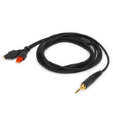 Geekria Audio Cable Compatible with Sennheiser HD 600, HD 650, HD 660S2, HD 6XX Headphones Cable, 3.5mm (1/8'') to 2Pin Braided Nylon Replacement Cord with 6.35mm to 3.5mm Adapter (4.9 ft / 1.5 m)