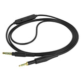 Geekria Audio Cable with Mic Compatible with AKG K451, K452, Q460, K480, K430, K450 Headphones, 2.5mm to 3.5mm Replacement Stereo Cord with Inline Microphone and Volume Control (4 ft/1.2 m)