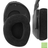 Geekria Comfort Velour Replacement Ear Pads for Sennheiser RS 160/170/180, HDR160/170/180 Headphones, Repair Parts (Black)