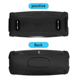 Geekria Silicone Speaker Case Cover, Compatible with JBL Xtreme 3, Protective Waterproof Soft Skin, Replacement Bluetooth Speakers Travel Carrying Case with Keychain Hook (Black)