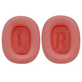 Geekria Comfort Mesh Fabric Replacement Ear Pads Compatible with Apple AirPods MAX (A2096), AirPodsMAX2 (A3184) Headphones, Ear Cushions (Pink)