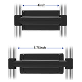 Geekria Car Headrest Mount Holder Gaming Accessories Compatible with Nintendo Switch/Switch OLED/Switch Lite/Cell Phone, or Other 5.5 -10.5" Device, 180° Rotating Adjustable (Black)