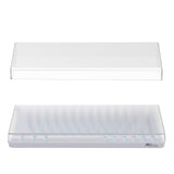 Geekria 65% Keyboard Dust Cover, Acrylic Dust Cover for 68 Key Computer Mechanical Wireless Keyboard, Compatible with RK ROYAL KLUDGE RK68, Keychron K6, K6 Pro, Corsair K65 PRO Mini (Frosted)