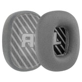 Geekria Comfort Mesh Fabric Replacement Ear Pads for Astro Gaming A10 Gen 2 Headphones Ear Cushions, Headset Earpads, Ear Cups Cover Repair Parts (Grey/Black)