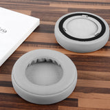 Geekria QuickFit Replacement Ear Pads for Corsair Virtuoso RGB, Virtuoso RGB Wireless SE, Virtuoso RGB Wireless XT Headphones Ear Cushions, Headset Earpads, Ear Cups Cover Repair Parts (Grey)