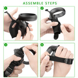 Geekria Controller Cover, Compatible with Oculus Quest VR, Rift S, Washable Protective Sleeve VR Gaming Headset Controllers Replacement, Touch Controller Protector (Black, 1Pair)