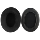 Geekria Comfort Micro Suede Replacement Ear Pads for Audio-Technica ATH M50, M50X, M60X, M50S, M50cwh, M50xBT2, M45, M35, M30, M20 Headphones Ear Cushions, Ear Cups Cover Repair Parts (Black)