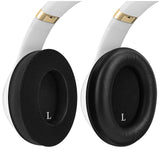 Geekria SNAP Ear Pads Replacement Kit for Beats Studio Pro Headphones, Magnetic Easy Switch Ear Cushions, Exchange Earpads in Seconds, Repair Parts (Protein Leather+Velour, 2 Pairs)