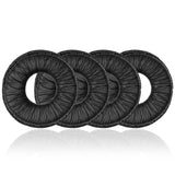 Geekria 2 Pairs QuickFit Replacement Ear Pads for Sony MDR-V150 V200 V250 V300 V400 ZX300 Headphones Ear Cushions, Headset Earpads, Ear Cups Cover Repair Parts (Black)