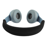 Geekria Flex Fabric Headband Cover Compatible with Beats Solo 3, Solo 2 Headphones, Head Cushion Pad Protector, Replacement Repair Part, Sweat Cover, Easy DIY Installation (Black)