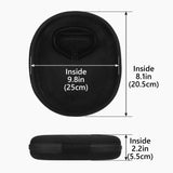 Geekria Elite Charging Headphones Case Compatible with Bose QC Ultra/QC Ultra II/45/35 II Gaming, 700, Replacement Hard Shell Travel Carrying Bag (Black) Without Power Bank