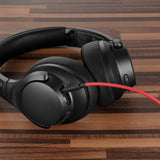 Geekria Audio Cable Compatible with Anker Soundcore Space One Pro, Q45, Life Q35, Q30, Q20, COWIN E7 PRO, SE7, SE8, E9 Headphones, 3.5mm AUX Replacement Stereo Cord (4ft / 1.2m)