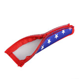 Geekria Flex Fabric Headband Cover Compatible with Bose QuietComfort QC Ultra QC45 QC35II QC25 Headphones, Head Cushion Pad Protector, Replacement Repair Part, Easy Installation (American Flag)