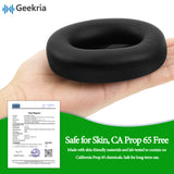 Geekria SNAP Magnetic Ear Pads for Beats Studio 3 Wireless, Studio 2 Wireless, Studio 2 Wire Easy Switch Ear Cushions, Exchange Earpads in Seconds (Black Protein Leather, 1 Pair)