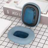 Geekria QuickFit Replacement Ear Pads Compatible with Apple Airpods MAX Headphones Ear Cushions, Headset Earpads, Ear Cups Cover Repair Parts (Blue)