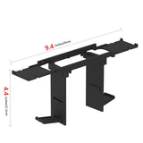 Geekria Storage Stand Compatible with PS5, Settled on PS5 Console, PS5 Headset and Controller Storage Holder Bracket, PS5 Headset Display Stand, Sturdy Dual Arm Stand (Black)