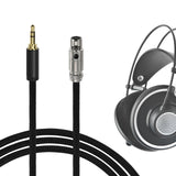 Geekria Apollo Braided Nylon Upgrade Audio Cable Compatible with AKG K702 K271, 3.5mm (1/8'') to XLR Replacement Headphones Cord for Hi-Resolution Audiophile, HiFi Headset ( 5 ft / 1.5m)