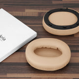Geekria QuickFit Replacement Ear Pads for Edifier W820NB Headphones Ear Cushions, Headset Earpads, Ear Cups Cover Repair Parts (Khaki)
