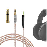 Geekria Apollo Cable Compatible with Sennheiser HD 620S/599/598/505 Headphones, 2.5mm Replacement Cord for Hi-Resolution Audiophile, HiFi Headset (10ft/3m)