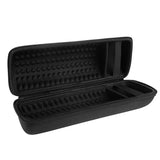 Geekria Shield Speaker Case Compatible with JBL Pulse 4 Replacement Hard Shell Portable Speaker Protective Carrying Bag with Cable Storage Keychain Hook (Black)