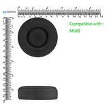 Geekria QuickFit Replacement Ear Pads for Monster Beats MIXR Headphones Ear Cushions, Headset Earpads, Ear Cups Cover Repair Parts (Black)
