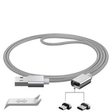 Geekria SNAP Quick Connect Charger Cable Compatible with BOSE QuietComfort Ultra TWS QC Ultra QC SE QC45, Replacement Magnetic Headphones Power Charging Cord with Plug Extraction Tool (3 ft/100cm)