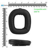 Geekria QuickFit Replacement Ear Pads for Astro A40 TR Headphones Ear Cushions, Headset Earpads, Ear Cups Cover Repair Parts (Black)