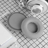 Geekria QuickFit Replacement Ear Pads for AKG K550, K551, K553 MKII Headphones Ear Cushions, Headset Earpads, Ear Cups Cover Repair Parts (Grey)