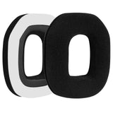 Geekria Comfort Velour Replacement Ear Pads for Astro A40, A50 Headphones Ear Cushions, Repair Parts (Black)