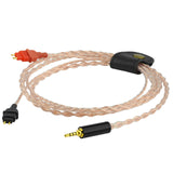 Geekria Apollo Single Crystal Copper Upgrade Audio Cable Compatible with Sennheiser HD25 HD25-C Headphones, 2.5mm Replacement Headphones Cord for Hi-Resolution Audiophile, HiFi Headset (5ft/1.5m)