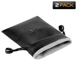 Geekria Bluetooth Headsets Carrying Bag for Airpods 2&1, Bose SoundSport, QC20, / Universal Earbuds Protection Pouch / Portable Travel Bag (Small)