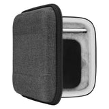 Geekria Shield Case Compatible with TV 5th/4th Generation (32GB / 64GB) MQD22LL/A Case, Replacement Hard Shell Travel Carrying Bag with Room for Remote Controllers and Accessories (Grey)