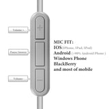 Geekria Audio Cable with Mic Compatible with Skullcandy Hesh Evo, Hesh 3 Headphones Cable, 1/8" (3.5mm) to 3.5mm Replacement Stereo Cord with Inline Microphone and Volume Control (5.5 ft/1.7 m)