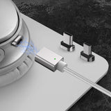 Geekria SNAP Quick Connect Charger Cable Compatible with BOSE QuietComfort Ultra TWS QC Ultra QC SE QC45, Replacement Magnetic Headphones Power Charging Cord with Plug Extraction Tool (3 ft/100cm)