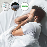 Geekria Sleep Earplugs, 6.6 FT / 200CM Mono Earbud Single Ear Noise Isolating Earphone, 3.5MM Tangle Free Sleep Headphones for Side Sleepers In Ear Wired Headphones (Without Mic / Black)